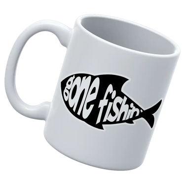 Gone Fishing v3 11oz Mug